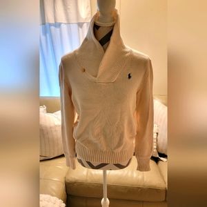 RALPH LAUREN SPORT SLARGE CREAM/IVORY